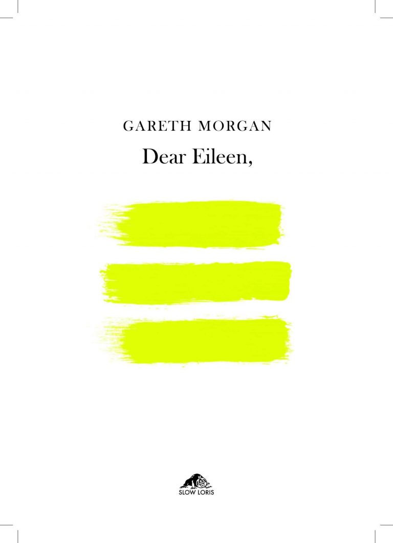 The front cover of Dear Eileen by Gareth Morgan.
