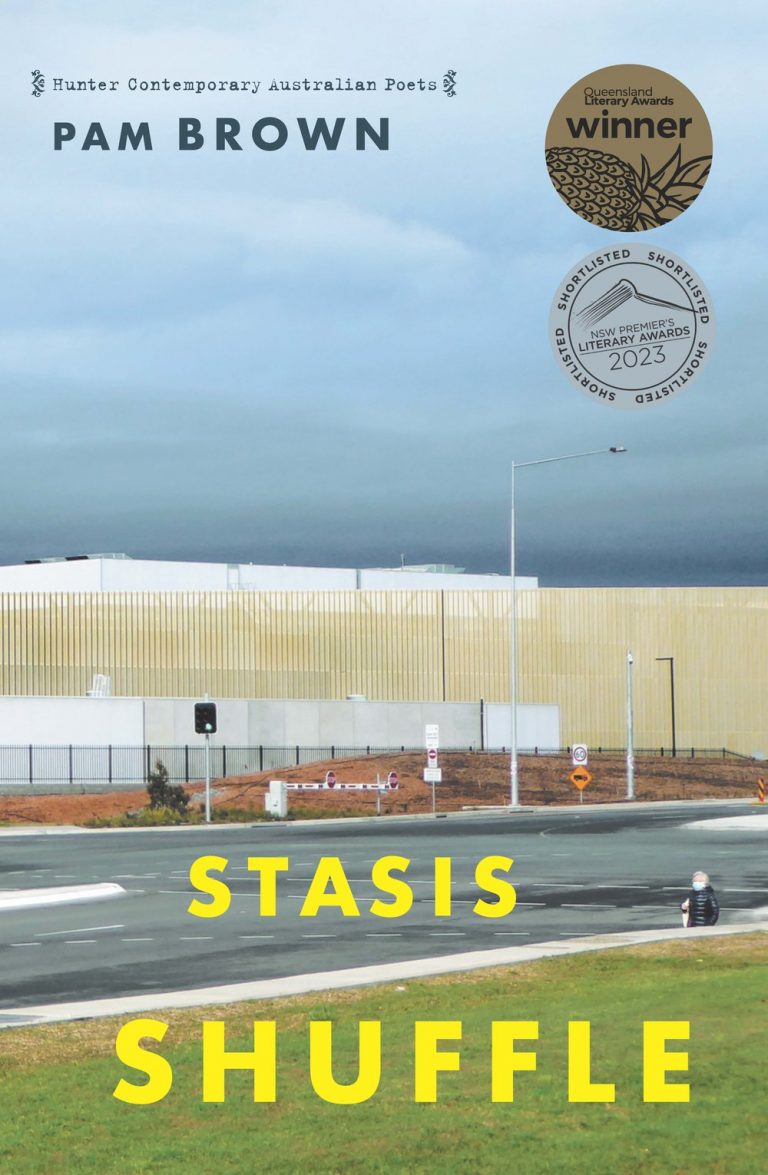 The front cover of 'Stasis Shuffle' by Pam Brown.