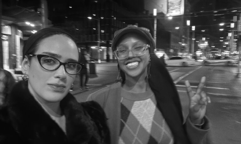 Sofia Pimentel and Ilhan Abdi